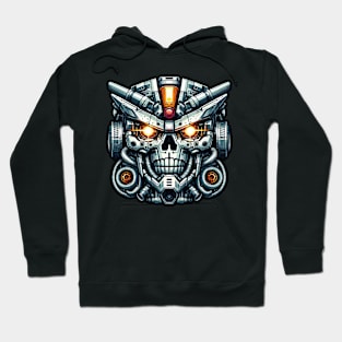 Biomech Skull S01 D76 Hoodie